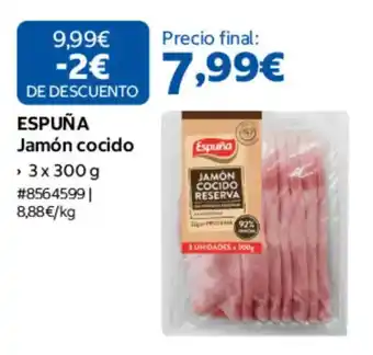 Espuña jamón cocido