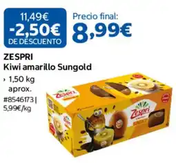Costco Zespri kiwi amarillo sungold oferta