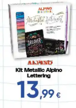 Hiper FROIZ Alpino Kit Metallic Lettering oferta