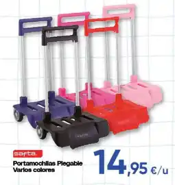 Hiper FROIZ safta portamochillas plegable oferta