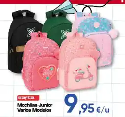 Hiper FROIZ safta Mochillas Junior Varios Modelos oferta