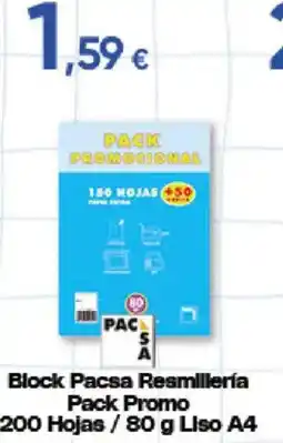 Hiper FROIZ Pacsasa Block Resmilleria oferta