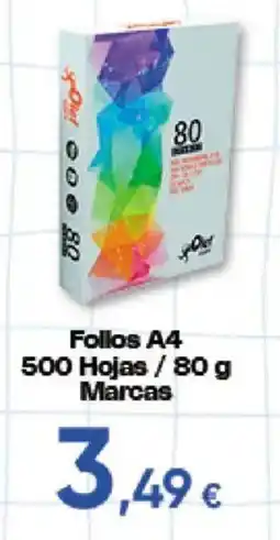 Hiper FROIZ Folios A4 500 Hojas / 80 g oferta