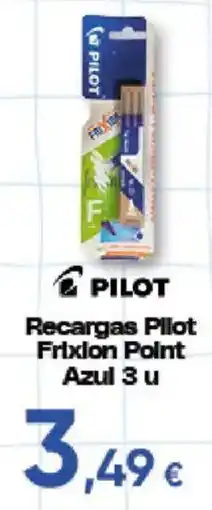Hiper FROIZ Pilot recargas pilot frixion point azul oferta