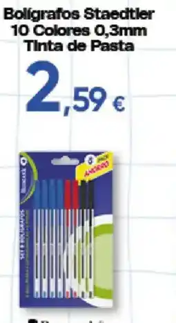 Hiper FROIZ Bolígrafos Staedtler oferta