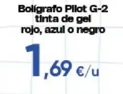 Hiper FROIZ Bolígrafo Pilot G-2 oferta
