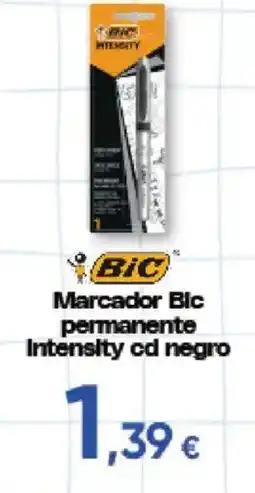 Hiper FROIZ Bic Marcador permanente Intensity cd negro oferta
