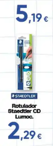 Hiper FROIZ Staedtler rotulador cd lumoc. oferta