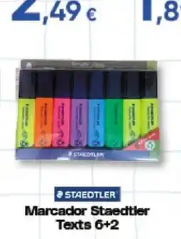 Hiper FROIZ Staedtler Marcador Staedtler Texts 6+2 oferta