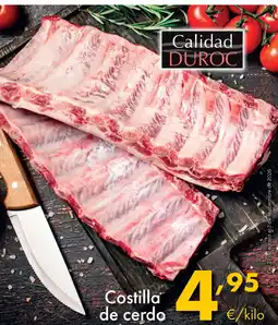 Supermercados Lupa Costilla de cerdo oferta
