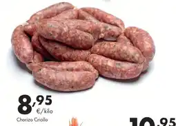 Supermercados Lupa Chorizo Criollo oferta