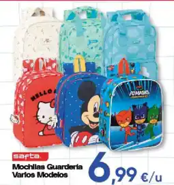 Hiper FROIZ safta Mochillas Guarderia Varios Modelos oferta