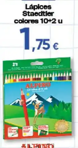 Hiper FROIZ Alpino lápices colores oferta