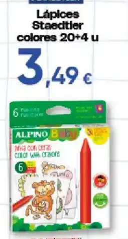Hiper FROIZ Alpino baby lápices staedtler colores oferta