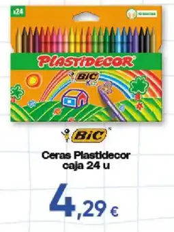 Hiper FROIZ Bic Ceras Plastidecor oferta