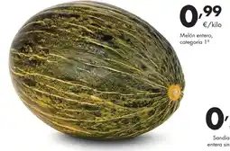 Supermercados Lupa Melón entero oferta
