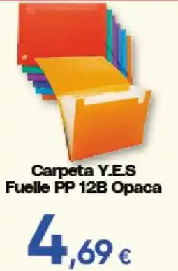 Hiper FROIZ Carpeta yes fuelle pp 12b opaca oferta