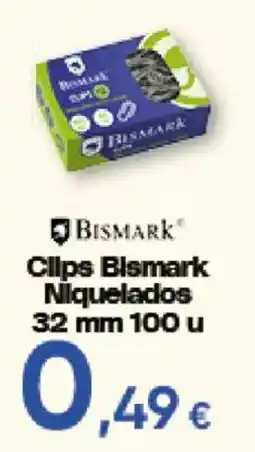 Hiper FROIZ Bismark clips bismark niquelados oferta