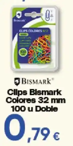 Hiper FROIZ Bismark clips bismark colores 32 mm oferta