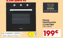 Conforama Corbera Horno Multifunción CCHM706N oferta