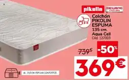 Conforama Pikolin colchón espuma oferta