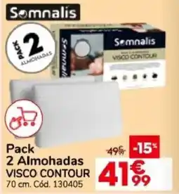 Conforama Somnalis visco contour oferta