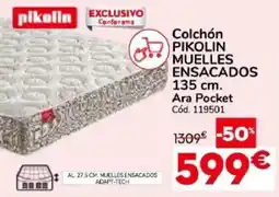 Conforama Pikolin colchón muelles ensacados oferta