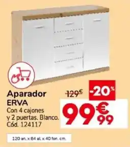 Conforama Erva aparador oferta