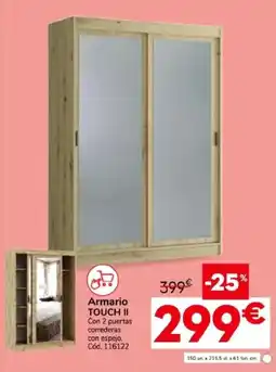 Conforama Armario TOUCH II oferta