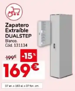 Conforama Zapatero Extraíble DUALSTEP oferta
