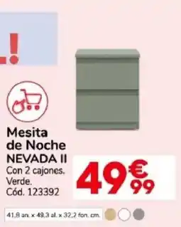 Conforama Mesita de Noche NEVADA II oferta
