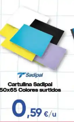 Hiper FROIZ Sadipal cartullina oferta