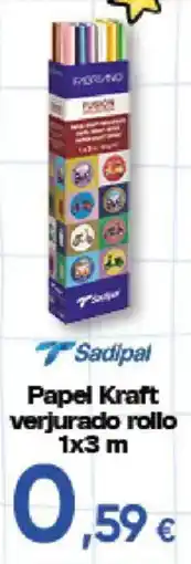 Hiper FROIZ Sadipal Papel Kraft verjurado rollo oferta