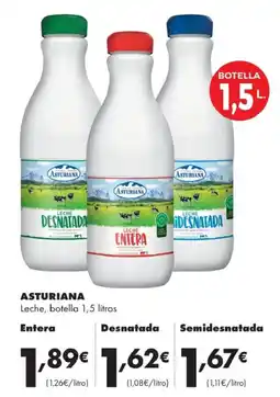 Supermercados Lupa Asturiana leche oferta