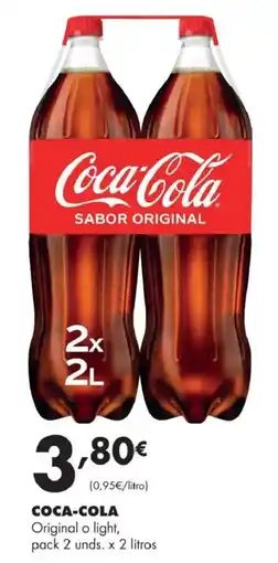 Supermercados Lupa Coca-Cola Original o light oferta
