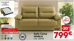 Conforama Sofá Cama NIMBUS oferta