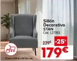 Conforama Stan sillón decorativo oferta