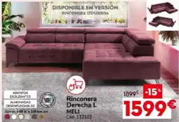 Conforama Meli rinconera derecha l oferta