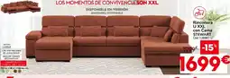 Conforama Stewart rinconera u xxl con cama oferta