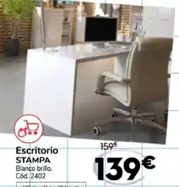 Conforama Stampa escritorio blanco brillo oferta