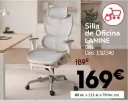 Conforama Lamine silla de oficina oferta