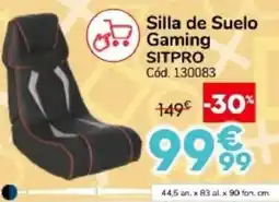 Conforama Sitpro silla de suelo gaming oferta