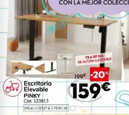 Conforama Pinky escritorio elevable oferta