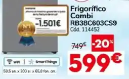 Conforama Combi frigorífico RB38C603CS9 oferta