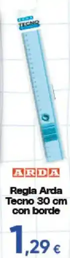 Hiper FROIZ Arda regla tecno con borde oferta