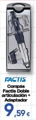 Hiper FROIZ Factis compás doble articulación + adaptador oferta