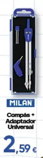 Hiper FROIZ Milan compás + adaptador universal oferta