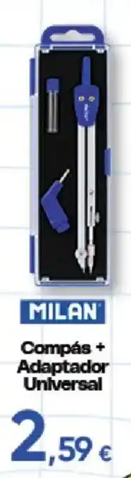 Milan compás + adaptador universal