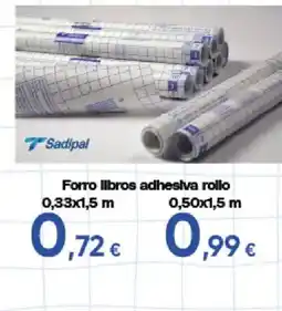 Hiper FROIZ Sadipal forro libros adhesiva oferta