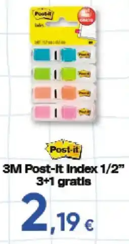 Hiper FROIZ 3M Post-it Index 1/2" oferta